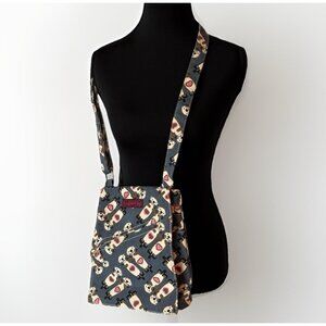 Bungalow 360 Cross Body Bag Otters Purse Boho Hippie Artsy Animal Lover NWT